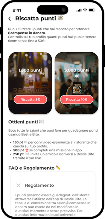 Redeem extra points